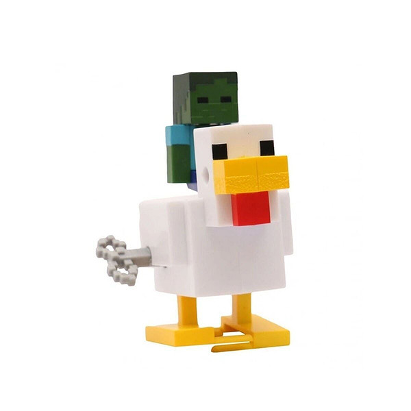 Pmı/MC1014 Minecraft 3D Kurma Mekanizmalı Figürler 2Lİ Asorti