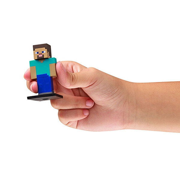 Pmı/MC2220 Minecraft 3D Toppeez 3LÜ Figür Seti Asorti