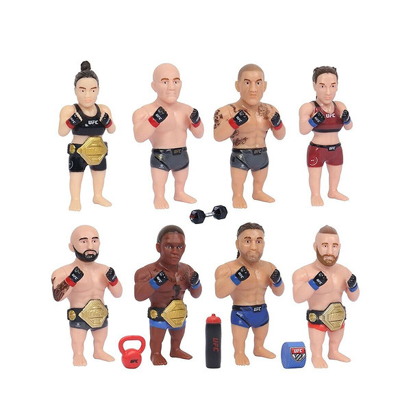 Pmı/Ufc2070 Ufc Kafes Dövüşçüleri 8'Li Koleksiyon Figür Seti