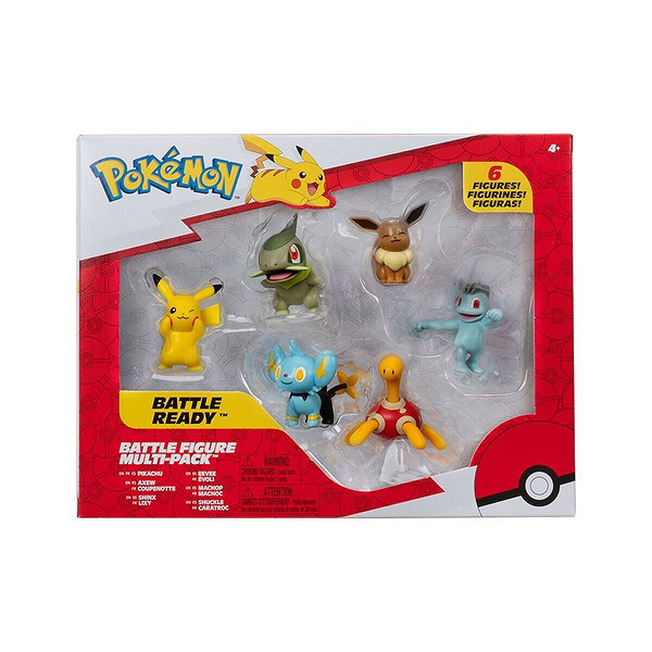 Pok Pkw2469-E Pokemon Battle 6Lı Figür Seti