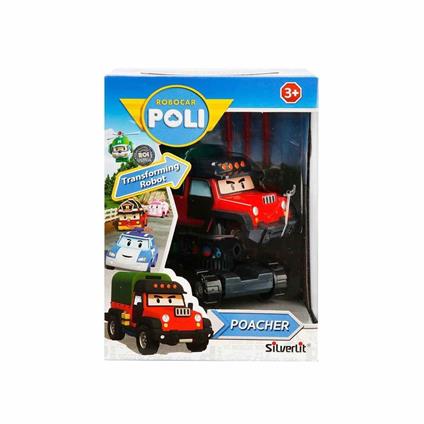 Polı 83360 Robocar Poli Hareketli Figür Poacher