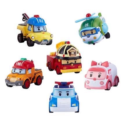 Polı ZR-914 Robocar Poli Gogo Rescue Deluxe 6 Lı Set -
