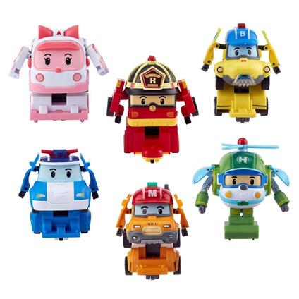 Polı ZR-915 Robocar Poli Quick Transforming Mini Rescue Deluxe Set