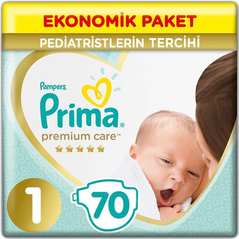 Prima Premium Care Eko Paket 1 Beden 70 Adet