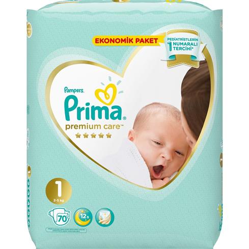 Prima Premium Care Eko Paket 1 Beden 70 Adet