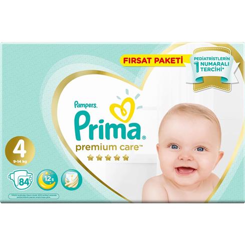 Prima Premium Care Fırsat Paketi 4 Beden 84 Adet