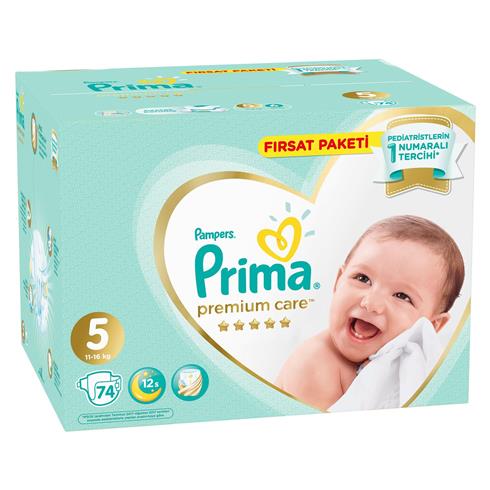 Prima Premium Care Fırsat Paketi 5 Beden 74 Adet