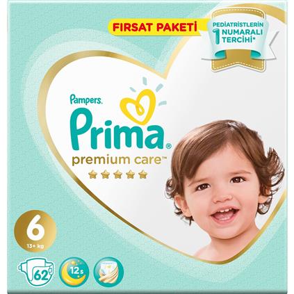 Prima Premium Care Fırsat Paketi 6 Beden 62 Adet