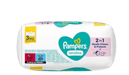 Prima Sensitive Islak Havlu Mendil 3'Lü 156 Yaprak