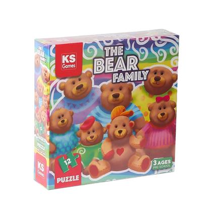 Prs 32705 The Bear Family Pre School Puzzle -Kspuzzle