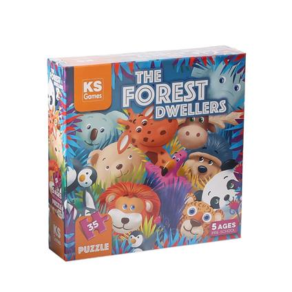 Prs 32713 The Forest Dwellers 35 Parça Puzzle -KS Puzzle