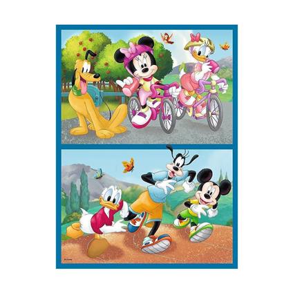 Puzzle-93344 2IN1 Disney Puzzle -Trefl