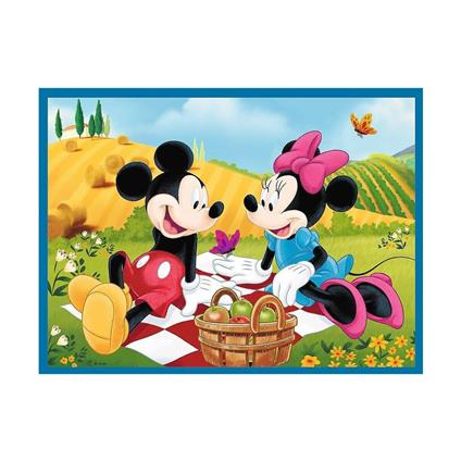 Puzzle-93344 2IN1 Disney Puzzle -Trefl