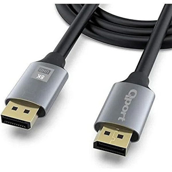 Qport Q-DP14 1,8M 1.4V Dısplay Port Kablo