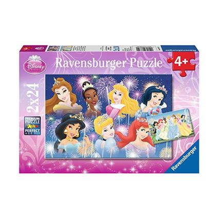 88720 Disney Prensesleri 2X24 Parça Ravensburger Puzzle
