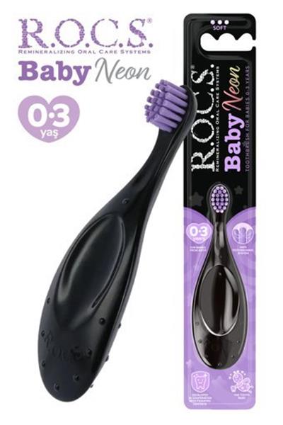 R.O.C.S.Baby Neon Ekstra Soft Diş Fırçası 0-3 Yaş
