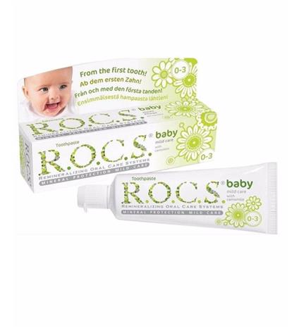 R.O.C.S.Baby Diş Macunu 0-3 Yaş 35 Ml Papatya