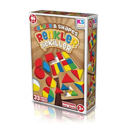 RS240 KS, Renkler - Şekiller - Colors & Shapes / +3 Yaş