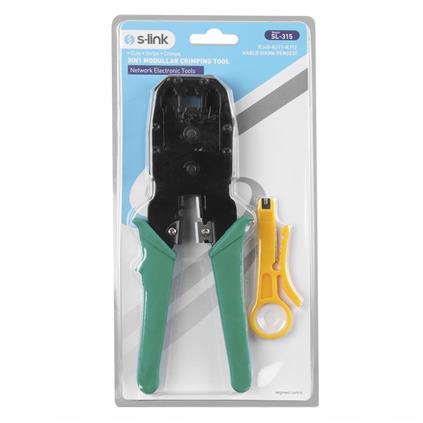 S-Lınk SL-315 RJ-45/RJ-12/RJ-11 Üçlü Pense