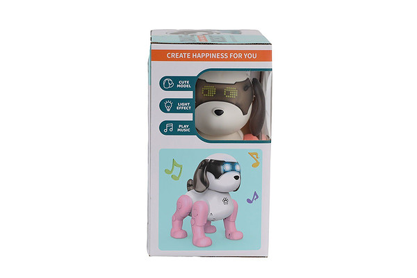 S01005107 -Sun-Rst-Robot Köpek Dans Müzik/Işık B/O 2R.