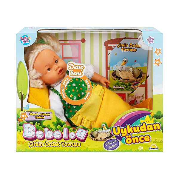 S01040032 -Sun-Sabc-Dzm-Bebek Set Bebelou Uykudan Önce Dolgu Masal Anlatan Çirki