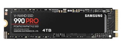 4 TB 990 Pro Samsung Nvme M.2 MZ-V9P4T0BW Pcıe 7450-6900 MB/S Samsung TR Garantılı