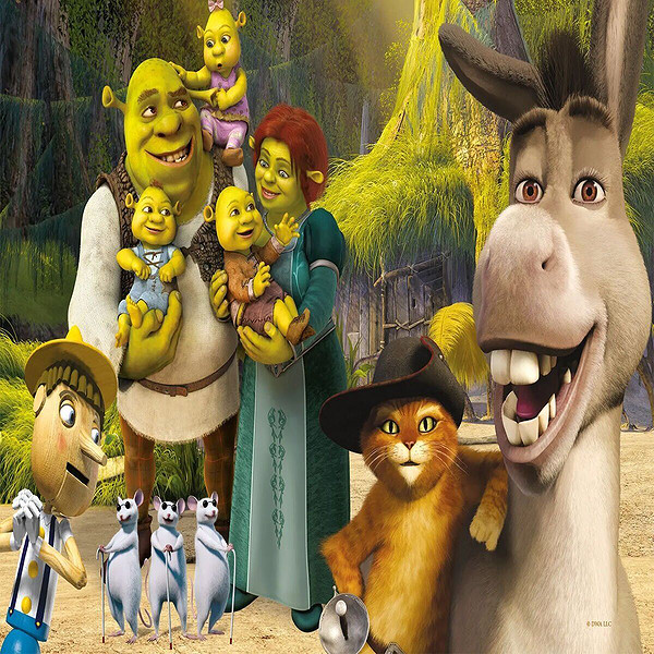 SH 113 Shrek Puzzle 200 Prç