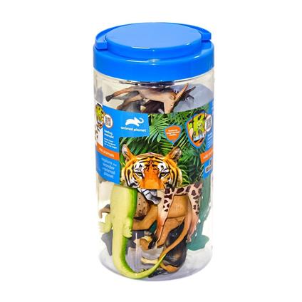 SH-D6401 Vahşi Hayvan Oyun Seti 23 Cm -Vardem