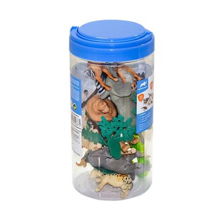 SH-D6401 Vahşi Hayvan Oyun Seti 23 Cm -Vardem