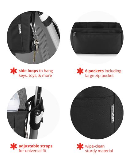 Skip Hop Grab&Go Ultra Araba Düzenleyici Organizer Siyah