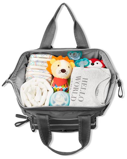Skip Hop Main Frame El Çantası Charcoal