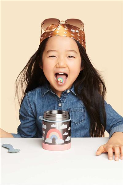 Skip Hop Zoo Paslanmaz Çelik Termos 325 Ml Gökkuşağı