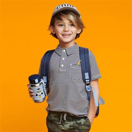 Skip Hop Zoo Pipetli Paslanmaz Çelik Suluk 350 Ml Roket