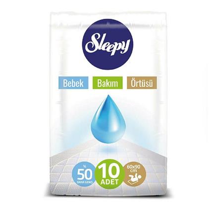 Sleepy Babycare Bebek Bakım Örtüsü 60X90 10 Adet