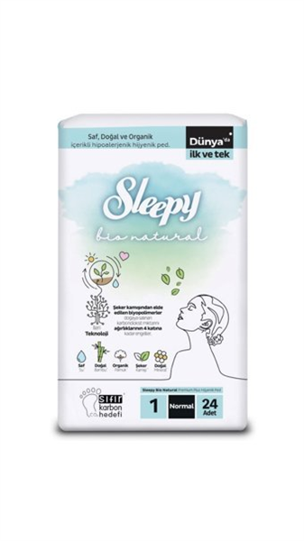 Sleepy Bio Natural Premium Plus Normal Ped 24 Adet