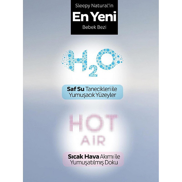 Sleepy Natural Double Soft Bebek Bezi Fırsat Paketi 2 Beden 48 Adet