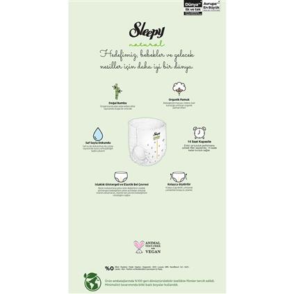 Sleepy Natural Külot Bez Ultra Paket 5 Beden 11-18 Kg 78 Adet