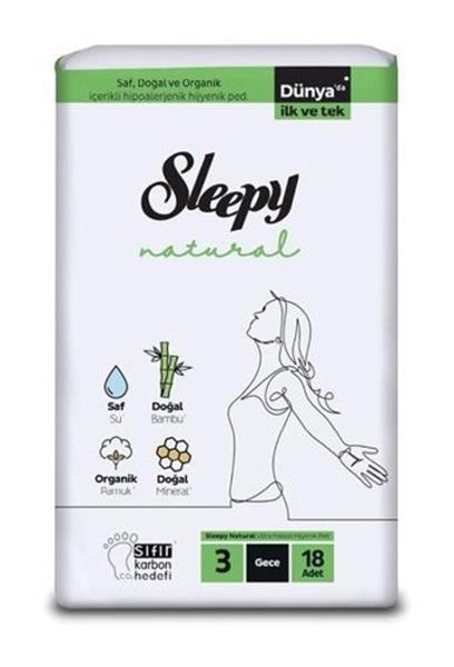 Sleepy Natural Süper Eco Paket Gece 18 Adet