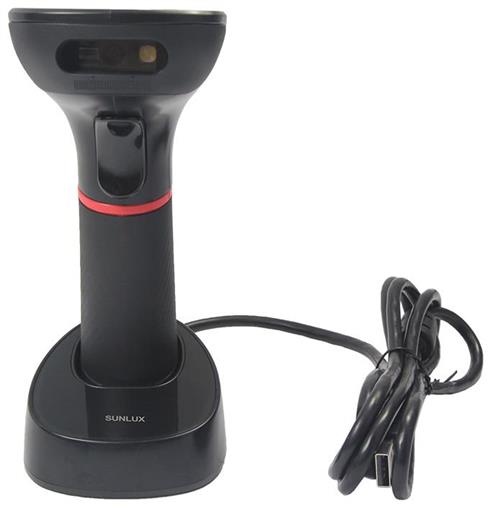 Sunlux XL-9610 2D Karekod Kablosuz Usb Barkod Okuyucu + Cradle