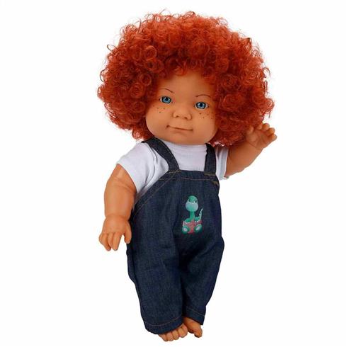 30151 Sunman, Curly Kıvırcık Saçlı Bebek 35 Cm