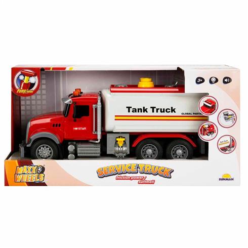 3326 Maxx Wheels Sesli Ve Işıklı İtfaiye Araçları -Sunman