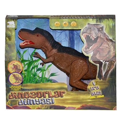 36127 Sesli Ve Işıklı Büyük Dinozor