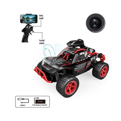 Syr-666-764WA Kumandalı Şarjlı Kameralı Off Road Araba -Vardem Oyuncak
