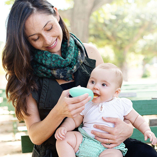 Tbn11419 Boon - Squırt Silikon Yeşil Mama Kaşığı