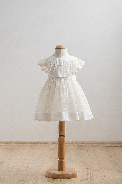 Tongs Baby Bebek Elbise 3942 Ekru