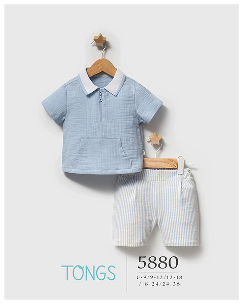 Tongs Celebration İkili Takım 5880 Mavi