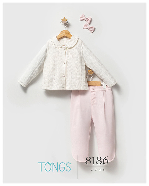 Tongs Üçlü Takım 8186 Pembe