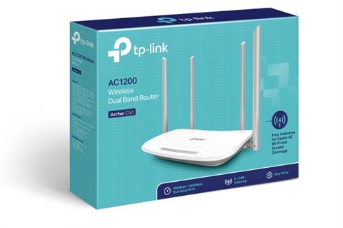 TP-Lınk Archer C50 AC1200 4 Port Dual Band Router