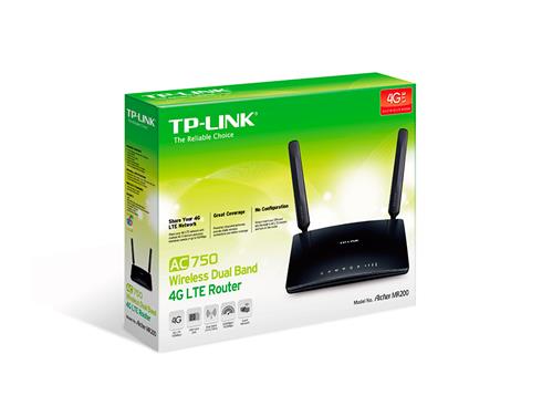 TP-Lınk Archer MR200 AC750 Wıfı Dual Band 4G Lte Router