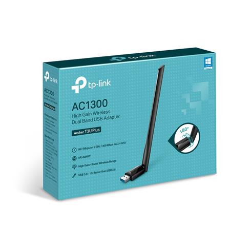 TP-Lınk Archer T3U Plus 1300Mbps Kablosuz Dual Band Usb Adaptor